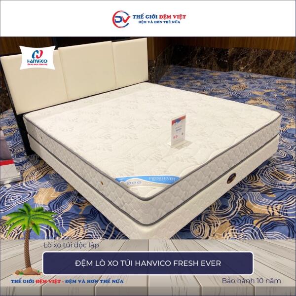 Đệm lò xo túi Hanvico Fresh Ever 6